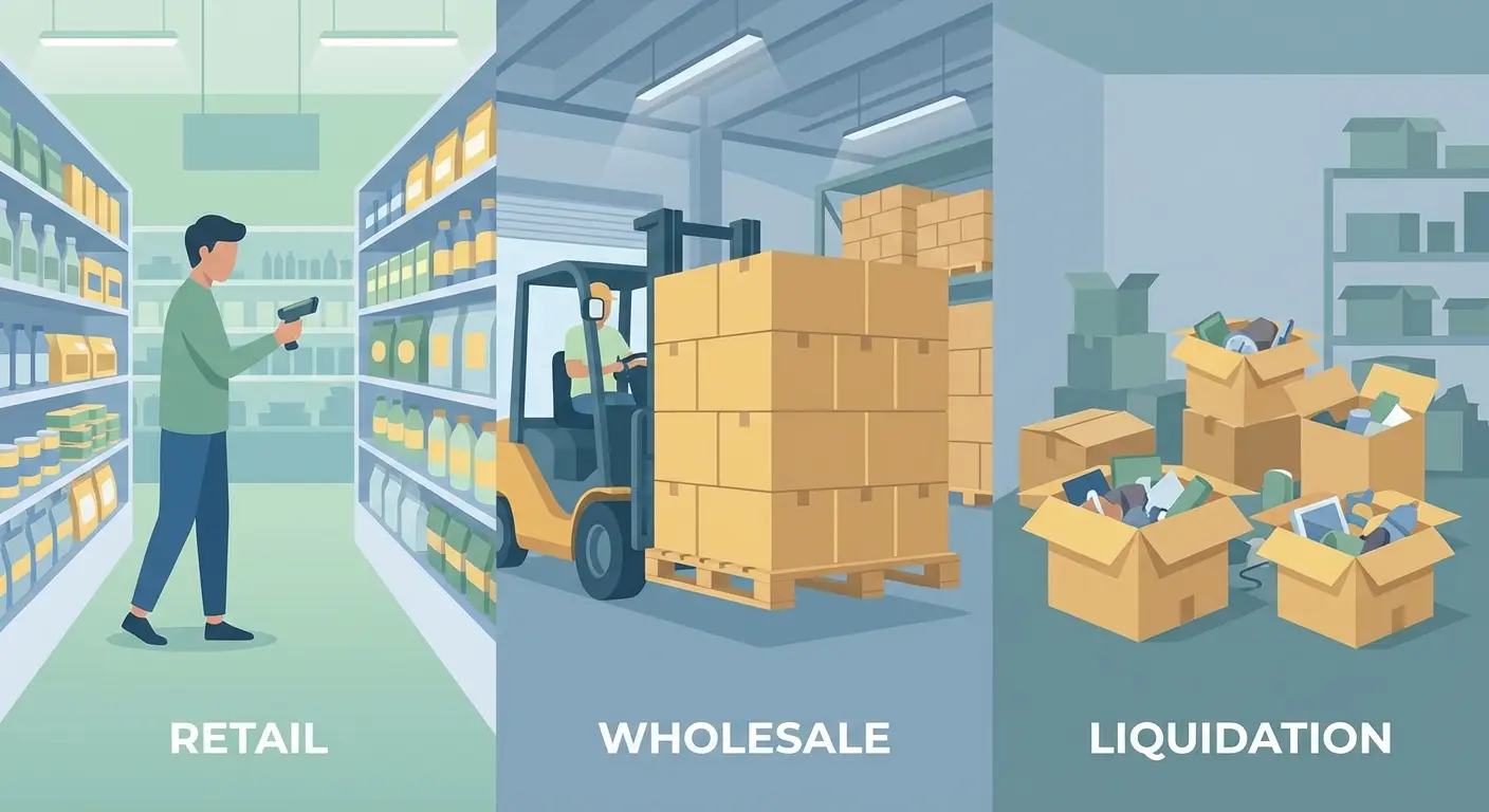 Reselling sourcing models