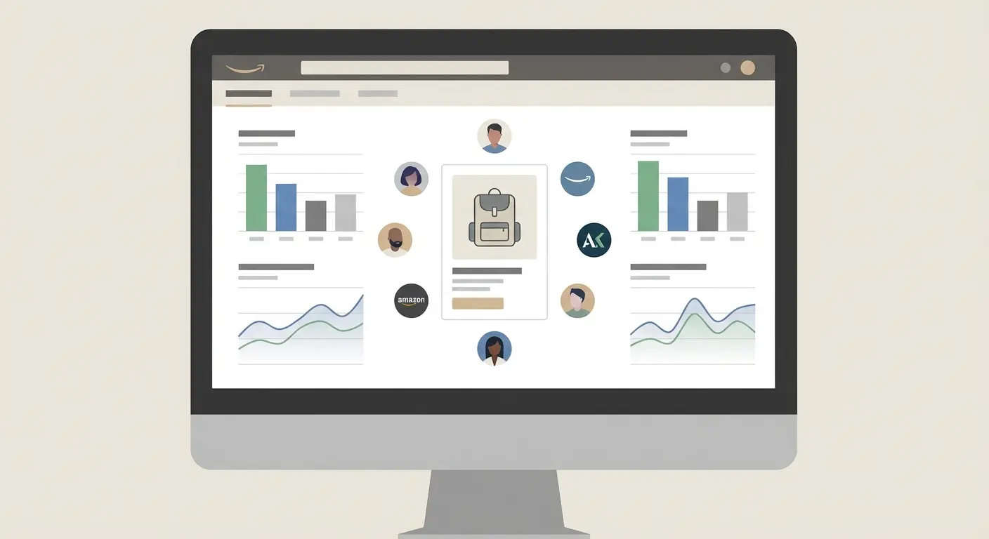 Amazon analytics dashboard